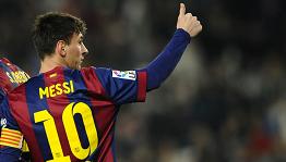 Jogos de futebol de Messi
