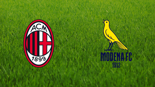 AC Milan vs. Modena FC AC Milan vs. Modena FC