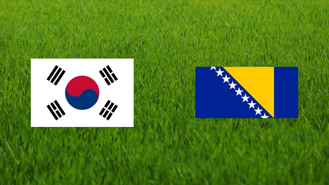 South Korea vs. Bosnia and Herzegovina