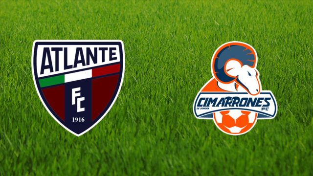 CF Atlante vs. Cimarrones de Sonora