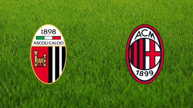 Ascoli Calcio vs. AC Milan