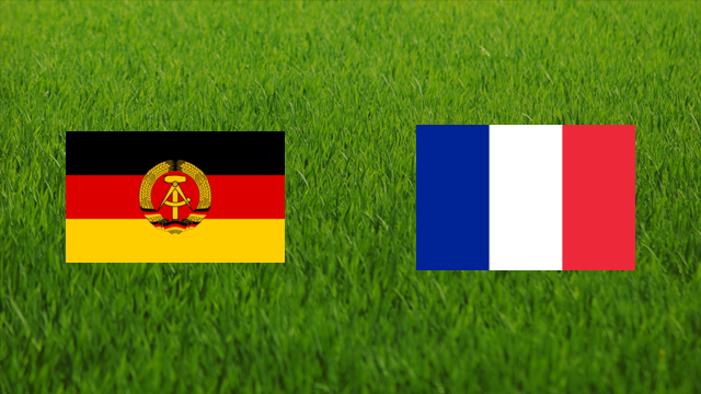 East Germany vs. France