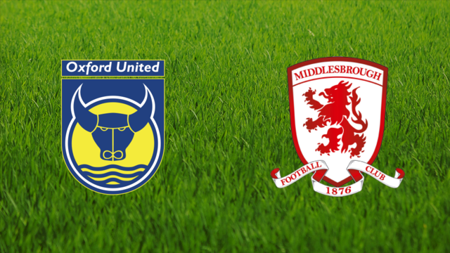 Oxford United vs. Middlesbrough FC